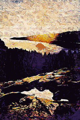 Lake Tahoe, Landscape - 05 by AM FineArtPrints Lake Tahoe, Landscape - 05 by AM FineArtPrints