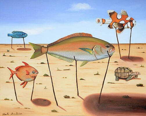 Land Fish by Leah Saulnier The Painting Maniac Land Fish by Leah Saulnier The Painting Maniac