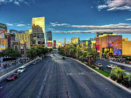 Las Vegas Boulevard in the Daylight by Chance Kafka Las Vegas Boulevard in the Daylight by Chance Kafka