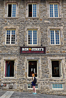 Lass Craves a Dublin Mudslide - Ben and Jerry's, Montreal by KJ Swan Lass Craves a Dublin Mudslide - Ben and Jerry's, Montreal by KJ Swan