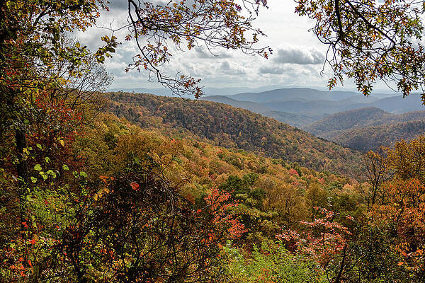 Layers of Fall Mountains by Joni Eskridge Layers of Fall Mountains by Joni Eskridge