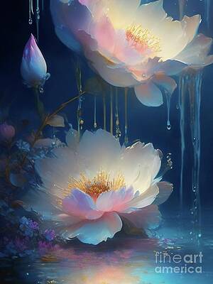 Leaking white blossom by Cornelis Wemeijer