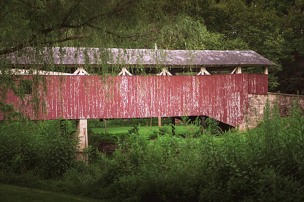 Lehigh Parkway Bogert Covered Bridge From a Distance by Jason Fink Lehigh Parkway Bogert Covered Bridge From a Distance by Jason Fink