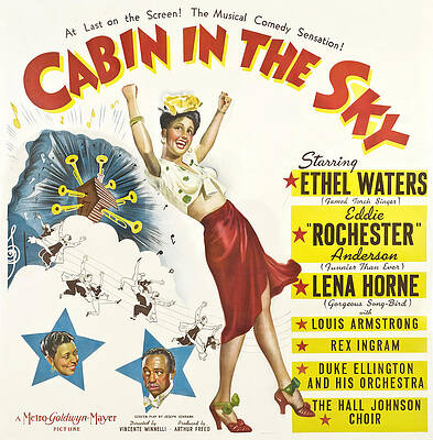 Wall Art - Photograph - LENA HORNE in CABIN IN THE SKY -1943-, directed by VINCENTE MINNELLI and BUSBY BERKELEY. by Album