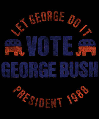 Wall Art - Digital Art - Let George Do It 1988 Retro by Flippin Sweet Gear