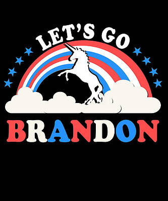 Wall Art - Digital Art - Lets Go Brandon F Joe Biden by Flippin Sweet Gear