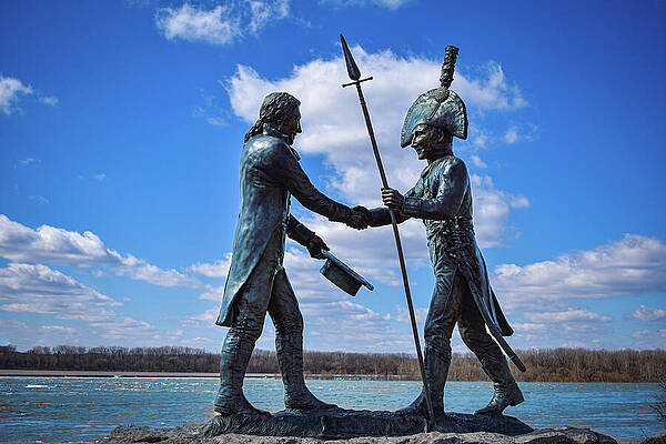 Wall Art - Photograph - Lewis and Clark expedition launch point by Mike Worley