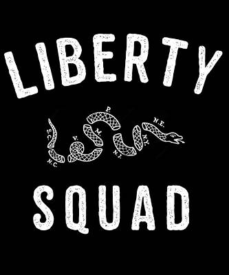 Wall Art - Digital Art - Liberty Squad Snek by Flippin Sweet Gear