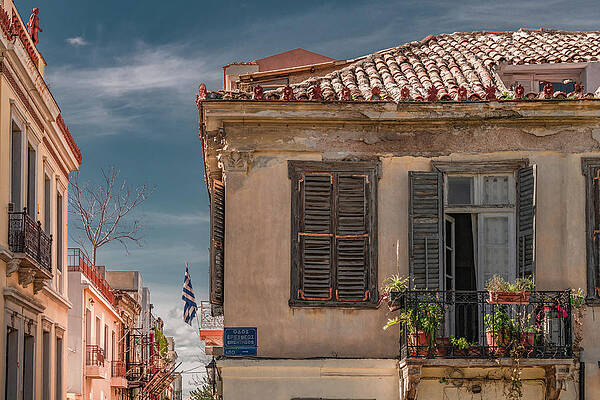 Life in Old City Athens by Marcy Wielfaert Life in Old City Athens by Marcy Wielfaert