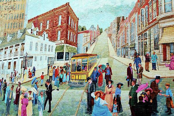 Life In Salisbury Mural 2 by Cynthia Guinn Life In Salisbury Mural 2 by Cynthia Guinn
