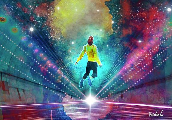Wall Art - Digital Art - Lift Off by Barbelo Creations