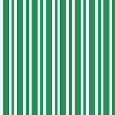 [ Thumbnail: Light Cyan and Sea Green Colored Lined/Striped Pattern Duvet Cover ]