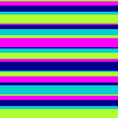 [ Thumbnail: Light Green, Fuchsia, Dark Blue, and Dark Turquoise Colored Lines Pattern Acrylic Print ]