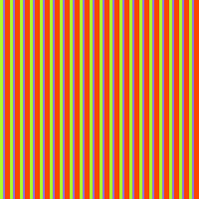 [ Thumbnail: Light Green, Purple, and Red Colored Striped/Lined Pattern Art Print ]