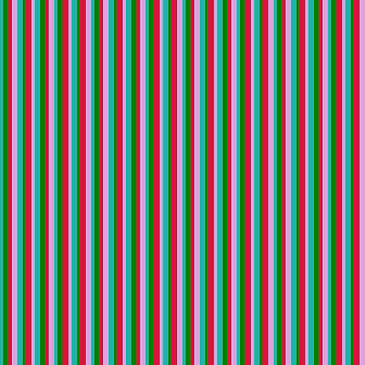 [ Thumbnail: Light Sea Green, Green, Crimson, and Plum Colored Lines/Stripes Pattern Duvet Cover ]