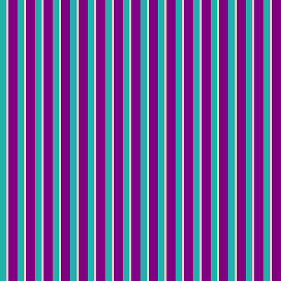 [ Thumbnail: Light Sea Green, Pink, and Purple Colored Stripes/Lines Pattern Poster ]