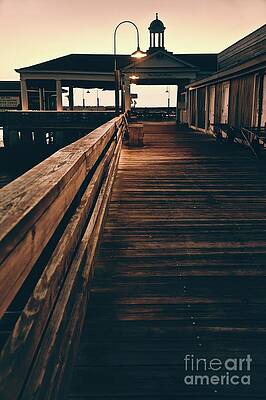 Lighted Pier by Steven Norris Lighted Pier by Steven Norris