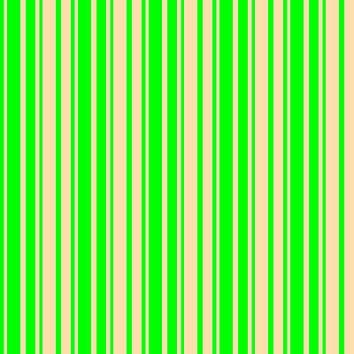 [ Thumbnail: Lime and Tan Colored Lines/Stripes Pattern Duvet Cover ]