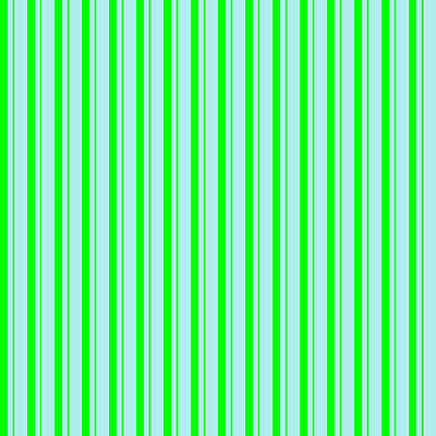 [ Thumbnail: Lime and Turquoise Colored Lined/Striped Pattern Tapestry ]