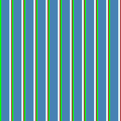 [ Thumbnail: Lime, Blue, Light Cyan, and Brown Colored Lines/Stripes Pattern Duvet Cover ]