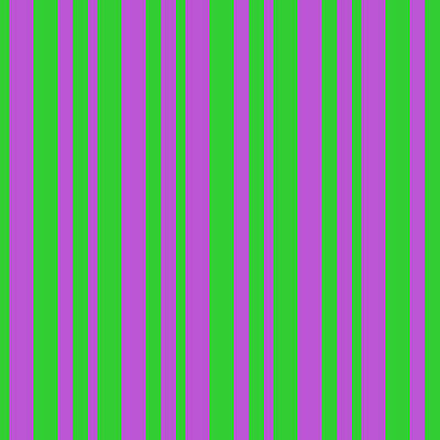 [ Thumbnail: Lime Green and Orchid Colored Lined/Striped Pattern Tapestry ]