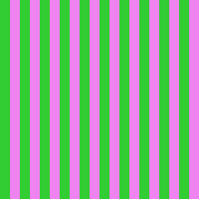 [ Thumbnail: Lime Green and Violet Colored Striped Pattern Fleece Blanket ]