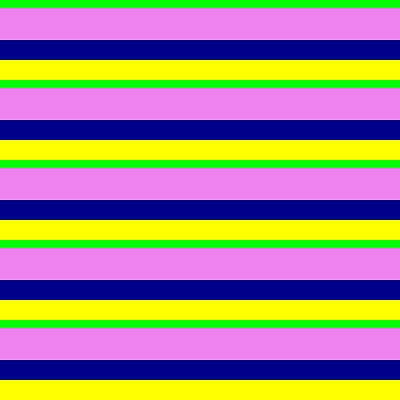 [ Thumbnail: Lime, Violet, Dark Blue, and Yellow Colored Lined Pattern Fleece Blanket ]