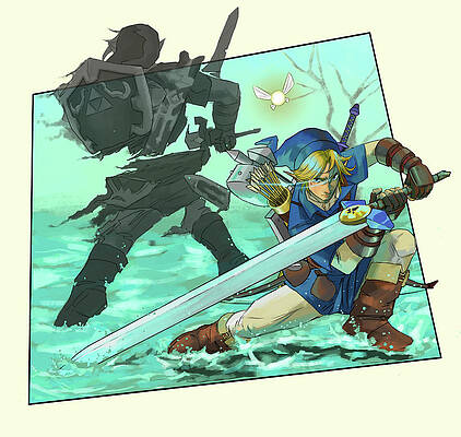Ocarina Of Time Art Fine Art America