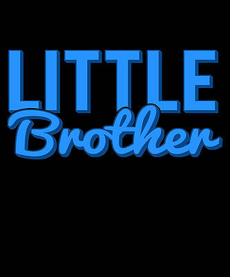 Wall Art - Digital Art - Little Brother by Flippin Sweet Gear