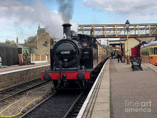 Wall Art - Photograph - LMS Jinty Fowler Class 3F 0-6-0T by Gordon James
