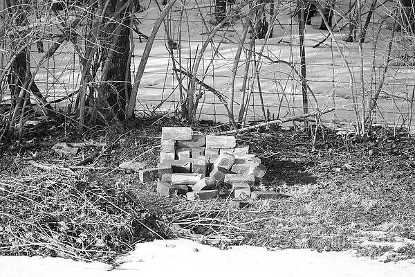 Load of Bricks on a Snowy Day by Cr Daniels