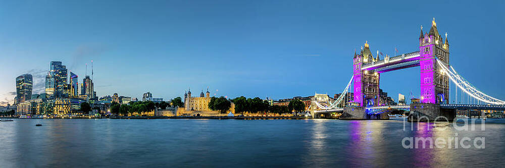 London panorama at night Photograph by Delphimages London Photography -  Fine Art America
