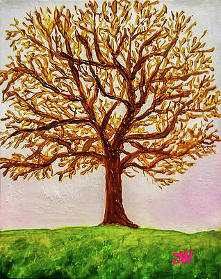Lonely Winter Tree by Jean Haynes Lonely Winter Tree by Jean Haynes