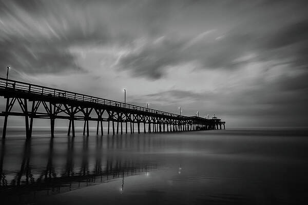 Long Pier Seascape by Mark Hazelton Long Pier Seascape by Mark Hazelton