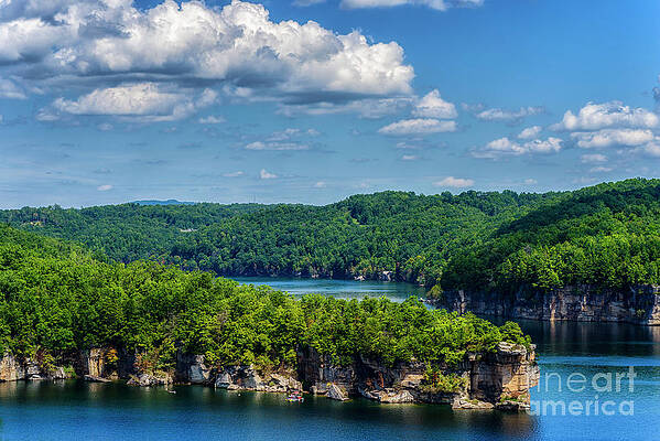 Long Point Overlook Summersville Lake by Thomas R Fletcher Long Point Overlook Summersville Lake by Thomas R Fletcher
