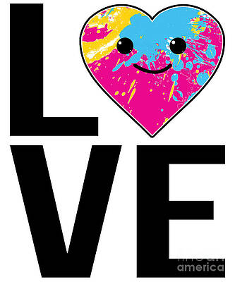 Wall Art - Digital Art - Love Kawaii by Flippin Sweet Gear