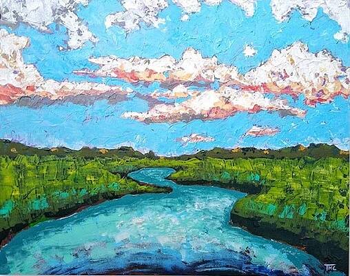 South Carolina Low Country Marsh Paintings | Fine Art America