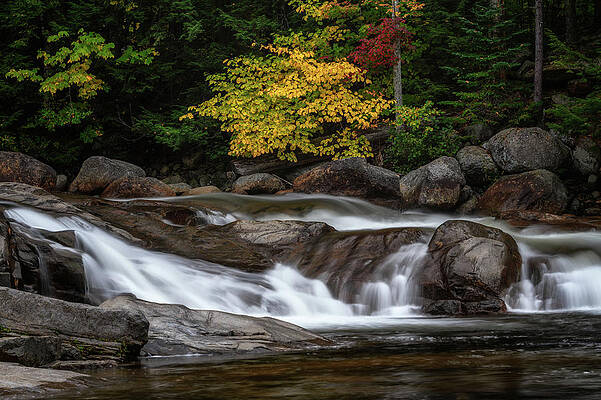 Lower Falls Swift River, NH by Michael Hubley Lower Falls Swift River, NH by Michael Hubley