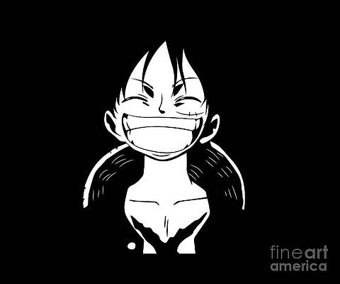 Luffy Black - One Piece by John Gerald Tubale