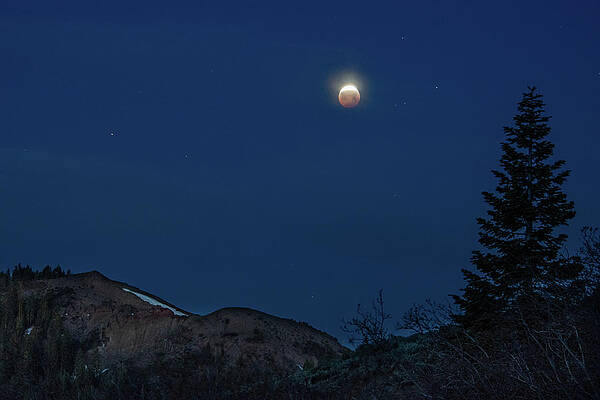 Lunar Eclipse over Red Rock by Randy Robbins Lunar Eclipse over Red Rock by Randy Robbins
