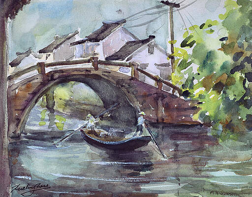 Luzhi - an Ancient Canal-town by Suzhou China II by Xueling Zou Luzhi - an Ancient Canal-town by Suzhou China II by Xueling Zou