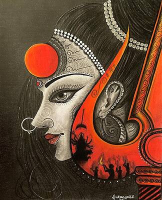Maa Durga Drawing by GMCreations3 on DeviantArt-saigonsouth.com.vn