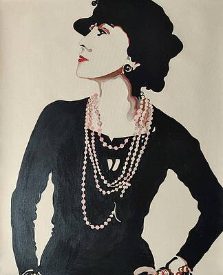 Coco Chanel Paintings for Sale - Pixels