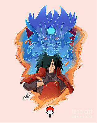 Uchiha Clan Metal Wall Art / Uchiha Clan Metal Prints for Sale