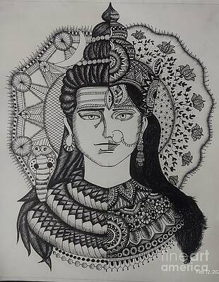 Lord Shiva Clipart Transparent PNG Hd, Lord Shiva Tattoo Art With Har  Mahadev Hindi Calligraphy And Dry Brush Effect, Lord Drawing, Mahadev  Drawing, Calligraphy Drawing PNG Image For Free Download