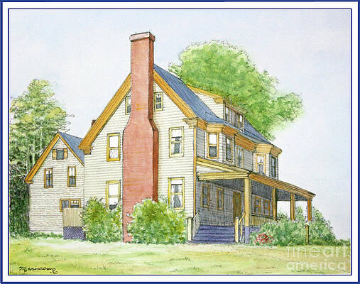 Maine House 2 by Mariarosa Rockefeller Maine House 2 by Mariarosa Rockefeller
