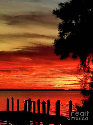 Majestic Sunset by Judy Palkimas Majestic Sunset by Judy Palkimas