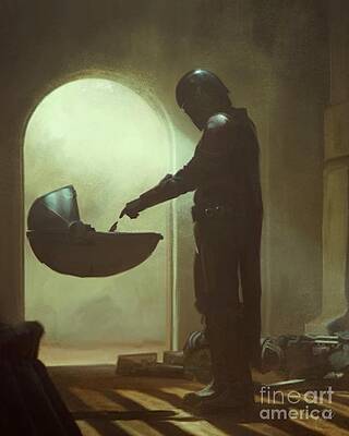 Mandalorian Art Fine Art America