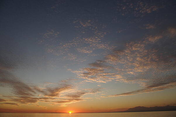 Wall Art - Photograph - Marbella Sunset with perfect clouds by Murray Croft