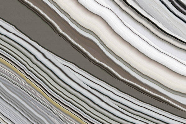 Wall Art - Photograph - Marbled Gray Colors Abstract Of Interior Design Background by Severija Kirilovaite